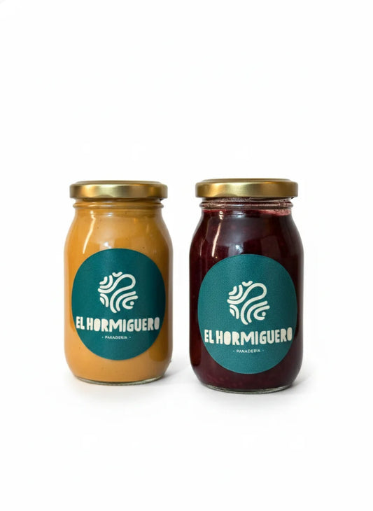 Combo Artesanal Mantequilla de Maní + Mermelada de Mora