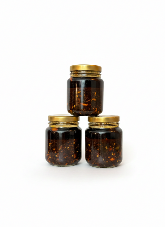 Salsa Macha Arándanos y Aceite de Oliva