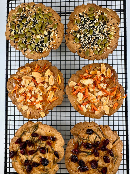 Galletas Crackers Integrales de Masa Madra