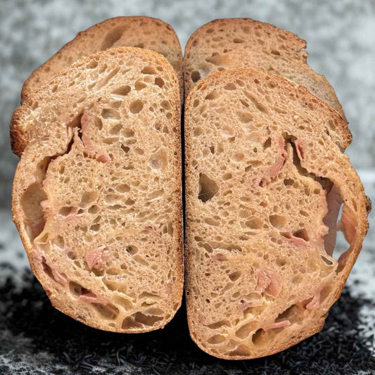Hogaza Semi Integral - Queso y Tocineta