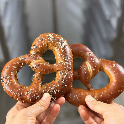 Pretzels Artesanales con Masa Madre 🥨